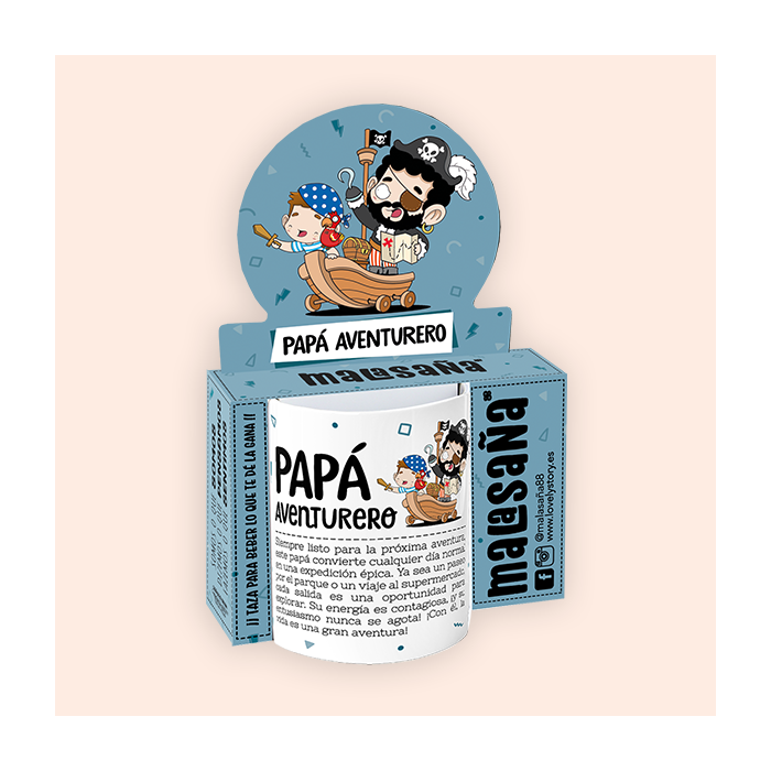 TAZA 330ML - PAPÁ AVENTURERO