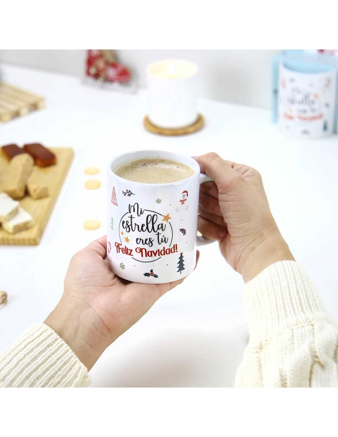 Regalo de Navidad perfecto: ¡Cajita de chuches y taza personalizada!