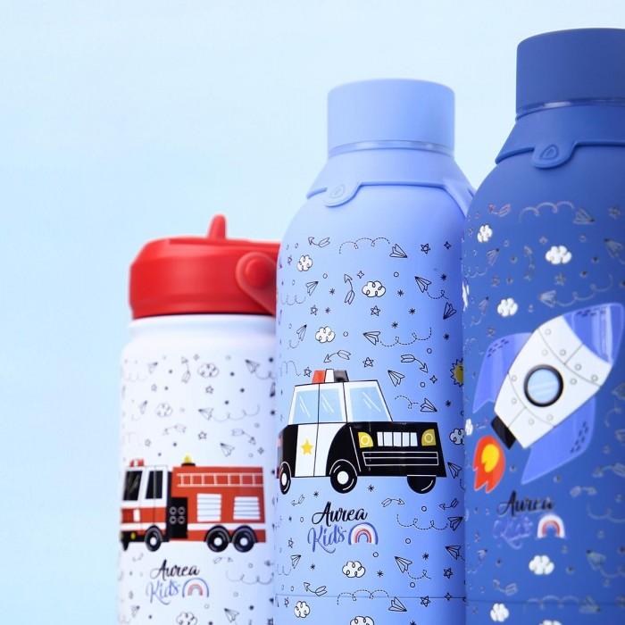 BOTELLA TRITÁN 350ML ADAPTADOR INFANTIL CON PAJITA - CARS