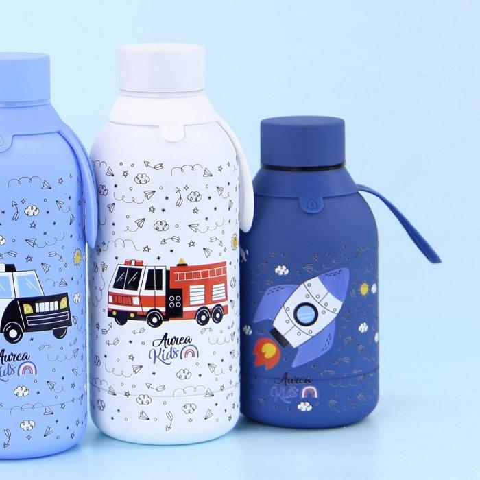 BOTELLA TRITÁN 350ML ADAPTADOR INFANTIL CON PAJITA - CARS