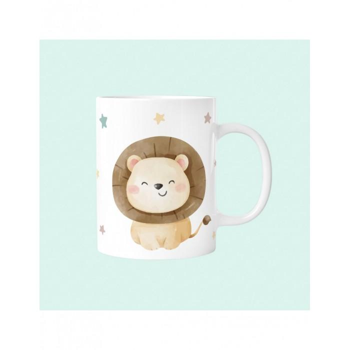 Taza infantil de plástico 330ml - Lion