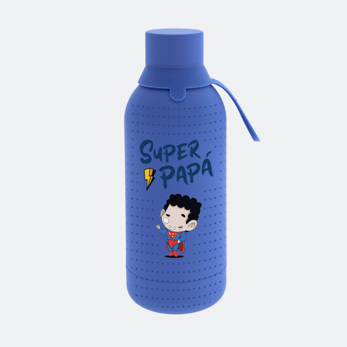 Botella térmica 500ml Super papá