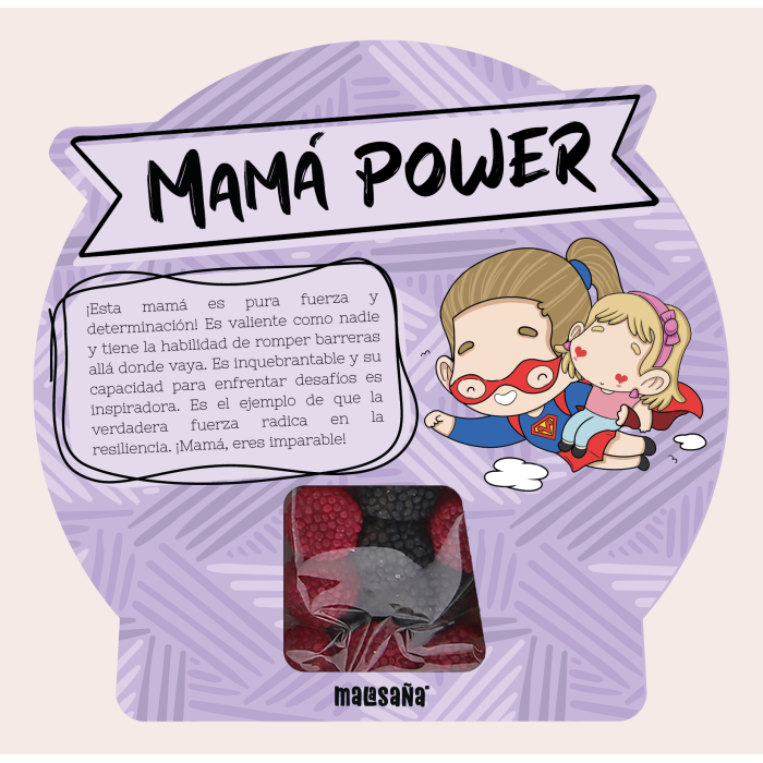 Cajita de chuches Mamá Power