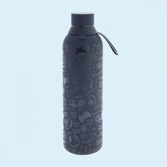 Botella térmica 710 ml. - Black Gamers