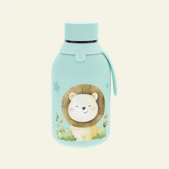 Botella Térmica Infantil - Mint Lion