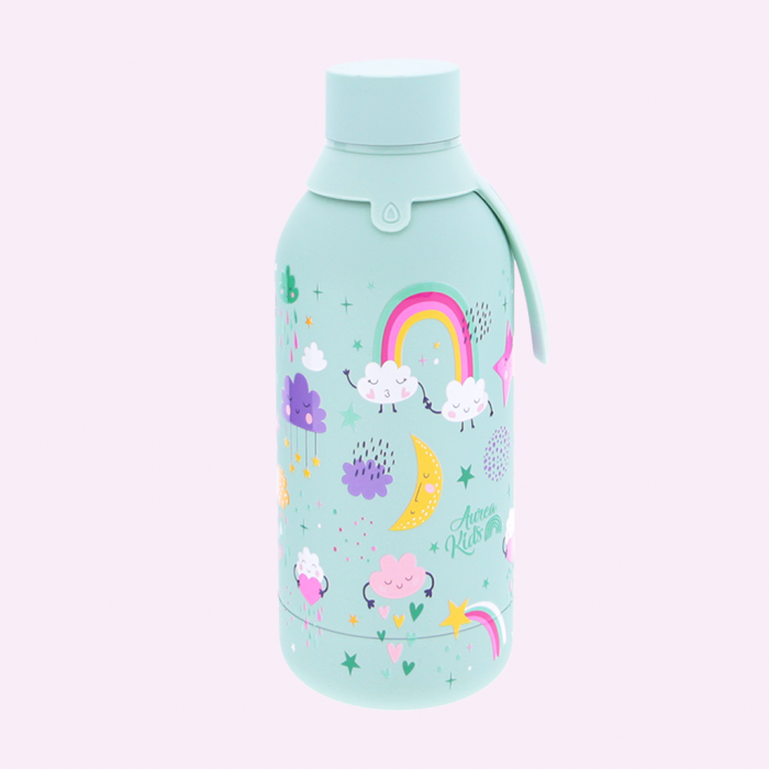 BOTELLA TÉRMICA INFANTIL - MINT CLOUDY SKY