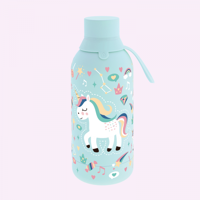 Botella Térmica Infantil - Mint Unicorn