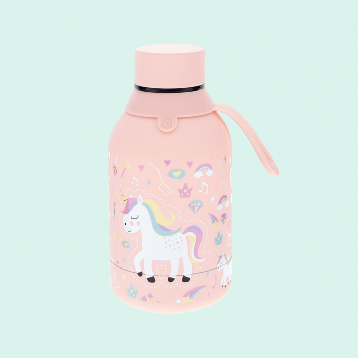 Botella Térmica Infantil - Peach Unicorn