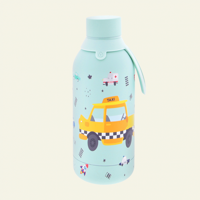 BOTELLA TÉRMICA INFANTIL - MINT TAXI