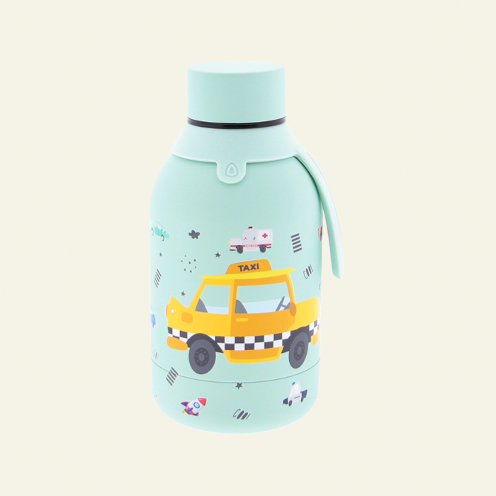 BOTELLA TÉRMICA INFANTIL - MINT TAXI