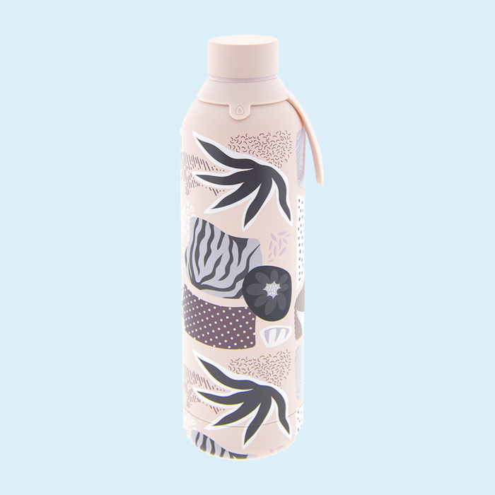 BOTELLA TÉRMICA 710ML - PINK JUNGLE PRINT