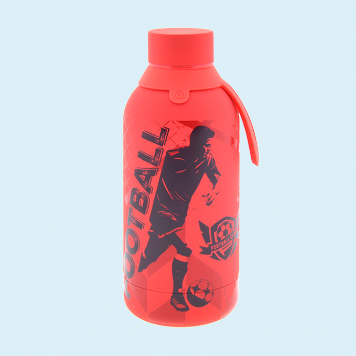 BOTELLA TÉRMICA 500ML - CORAL RED FOOTBALL TEAM