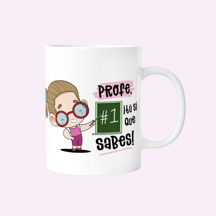 Taza graciosa - Profesora