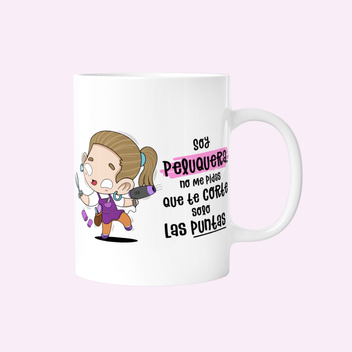 Taza graciosa - Peluquera