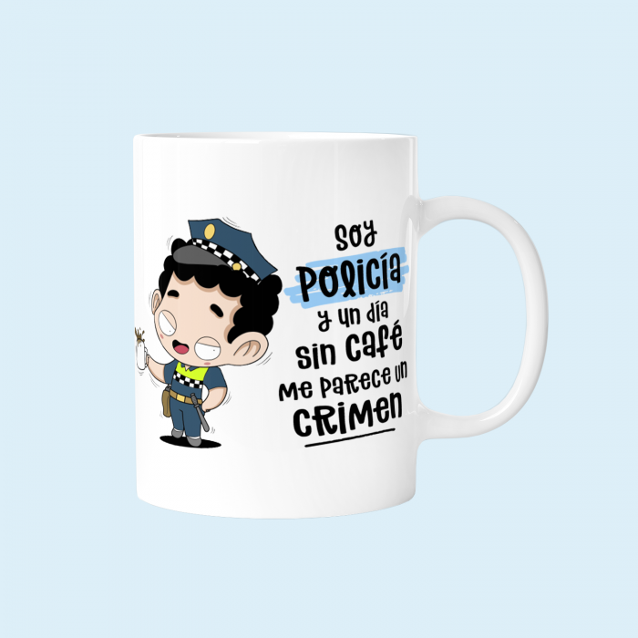 Taza graciosa - Policía