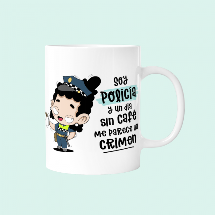 Taza graciosa - Policía