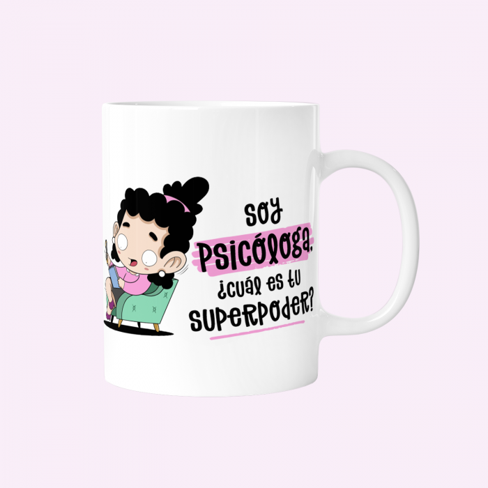 Taza graciosa - Psicóloga