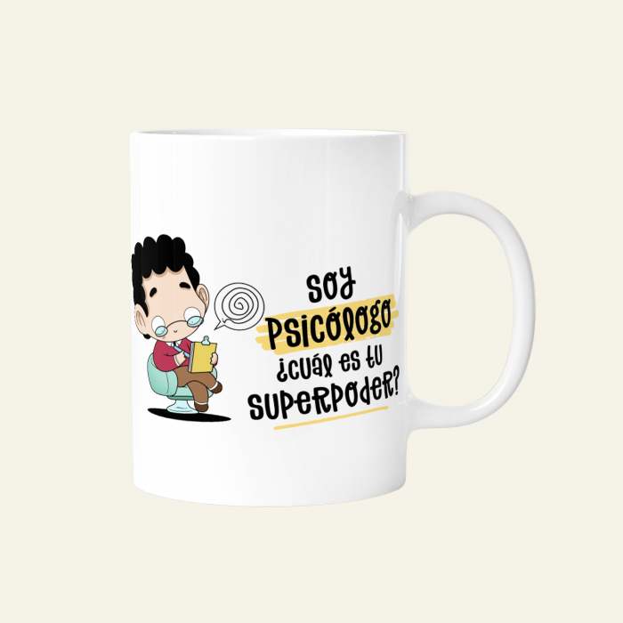 Taza graciosa - Psicólogo