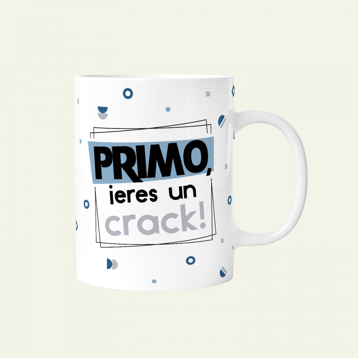 Taza 330ml - Primo, eres un crack