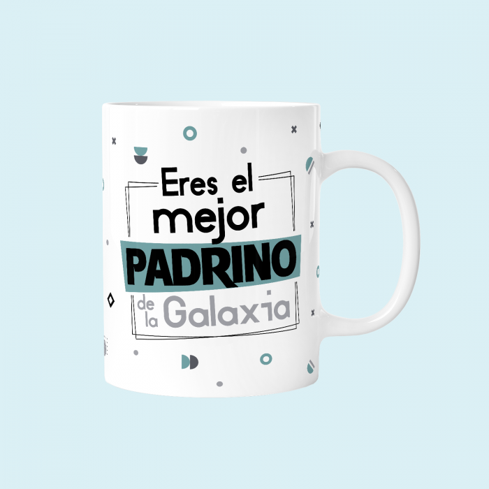 Taza 330ml - Eres el mejor padrino de la galaxia