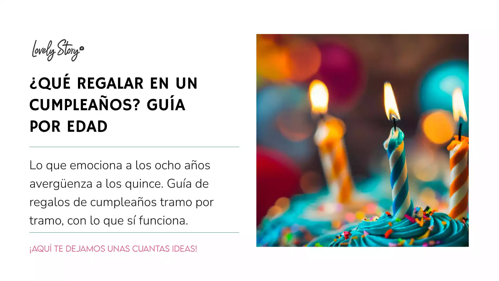 Qué regalar en un cumpleaños: ideas por edad