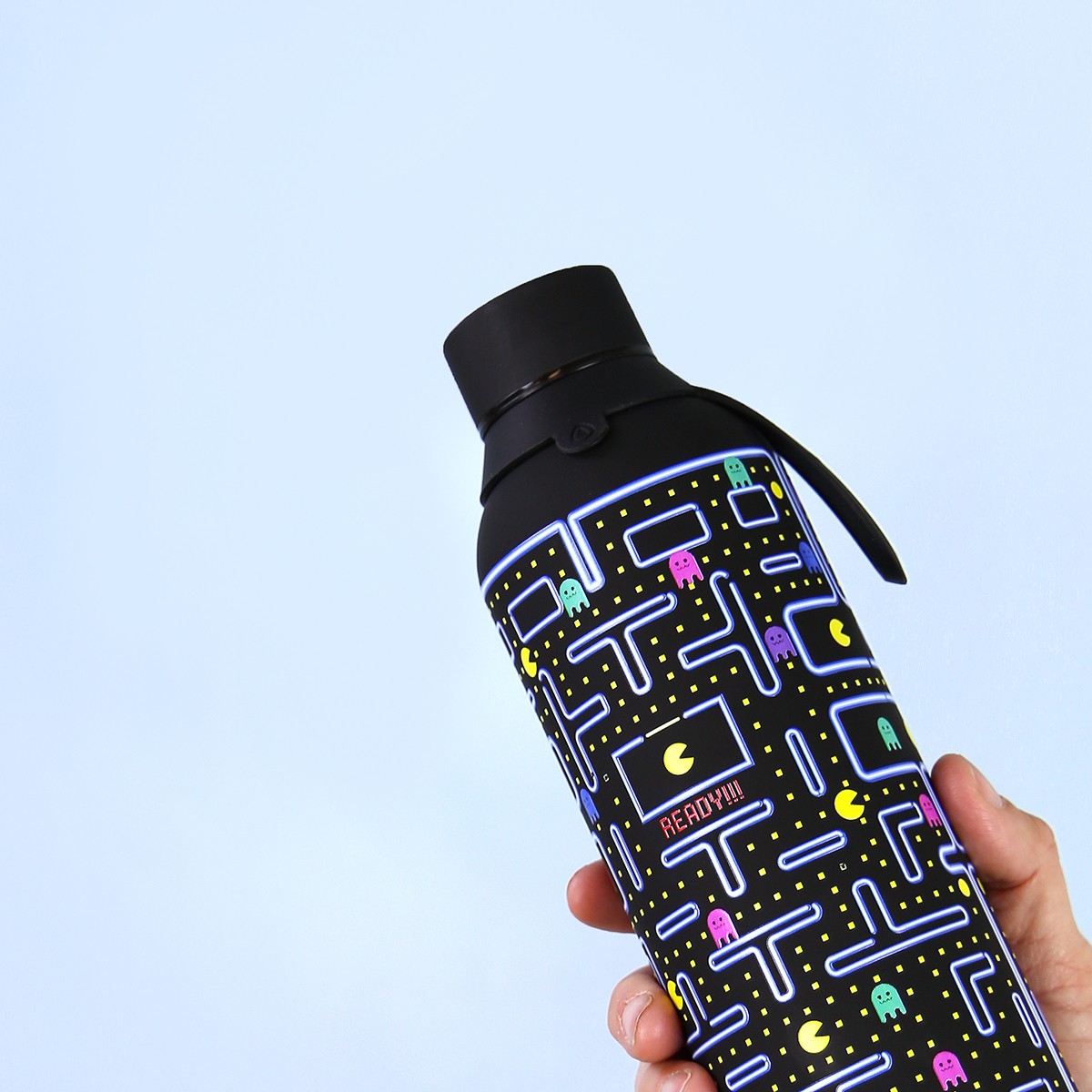 Botella de acero inoxidable - Gamer Pacman