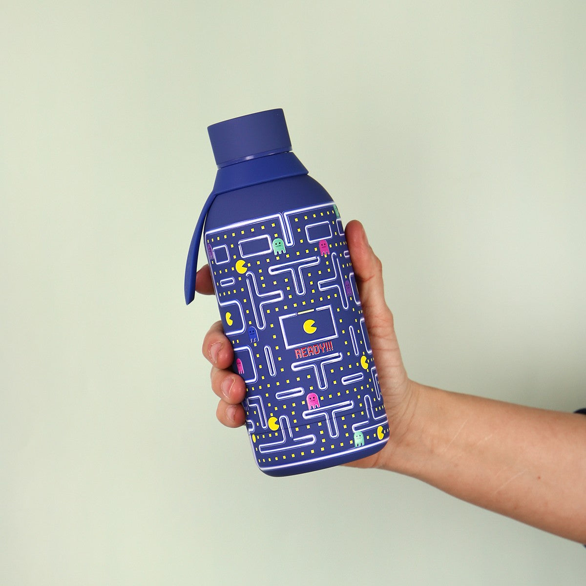 Botella de acero inoxidable - Gamer Pacman