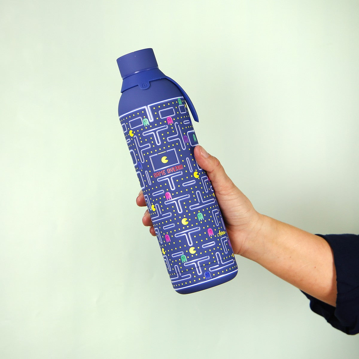 Botella de acero inoxidable - Gamer Pacman