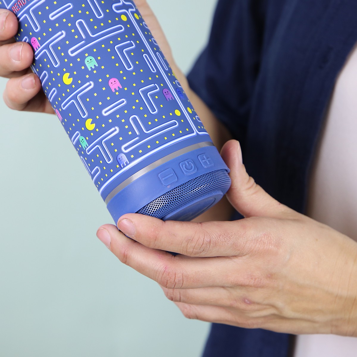 Botella de acero inoxidable - Gamer Pacman