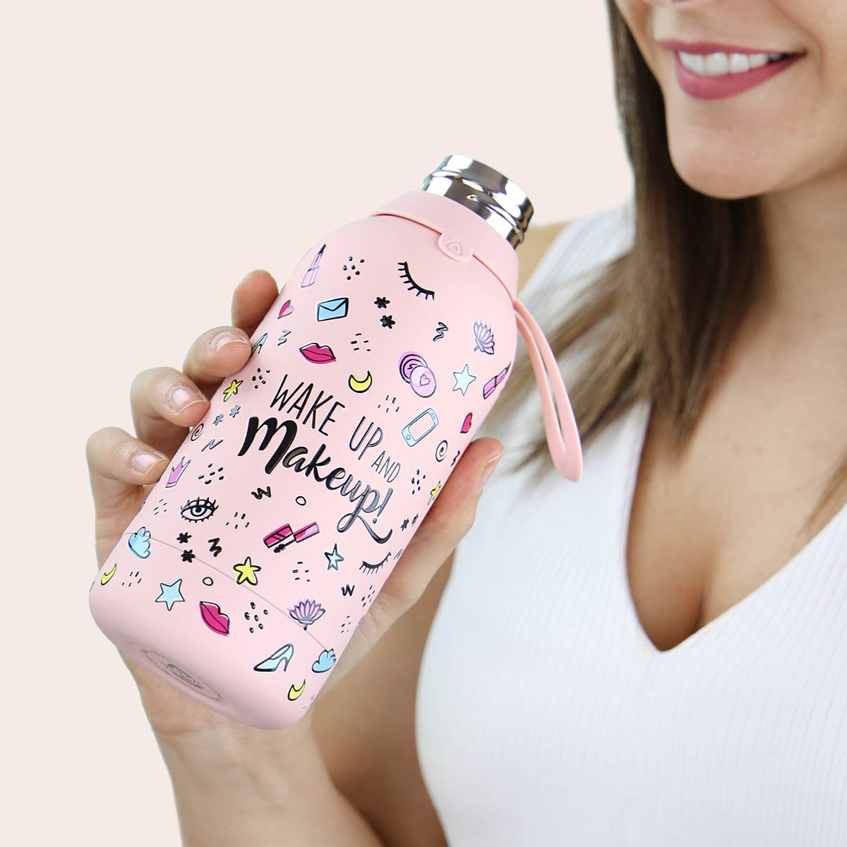 Botella de acero inoxidable - Go Girl