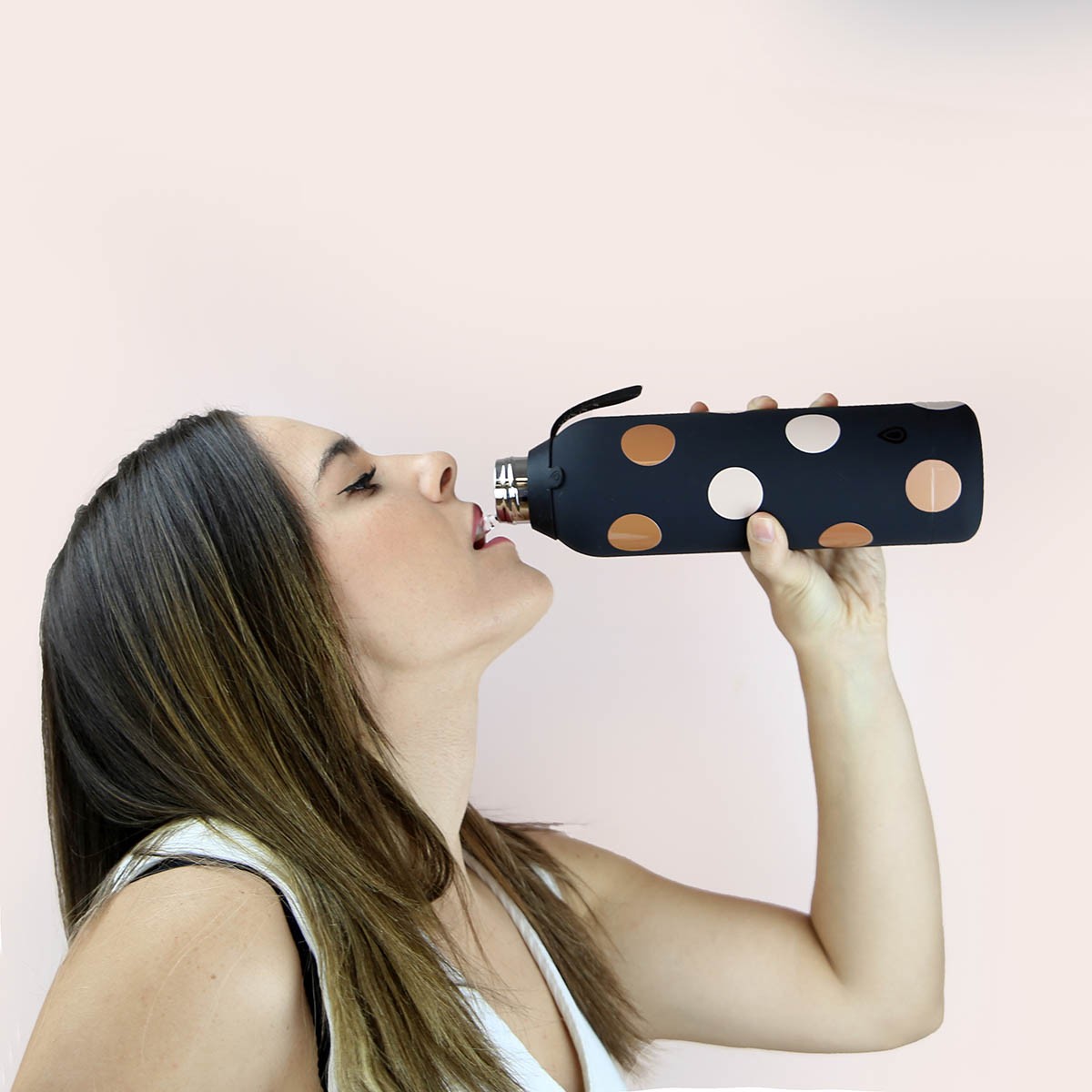 Botella de acero acero inoxidable - Dots