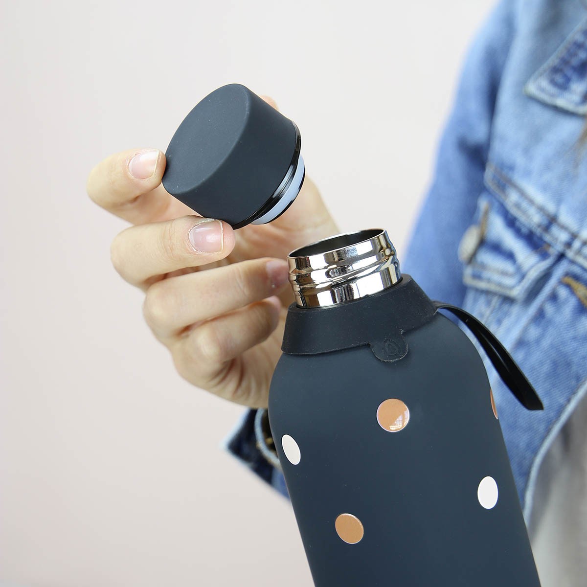 Botella de acero acero inoxidable - Dots