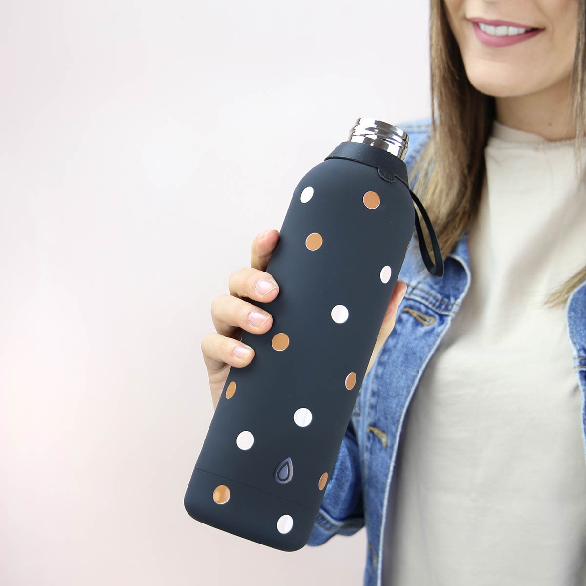 Botella de acero acero inoxidable - Dots