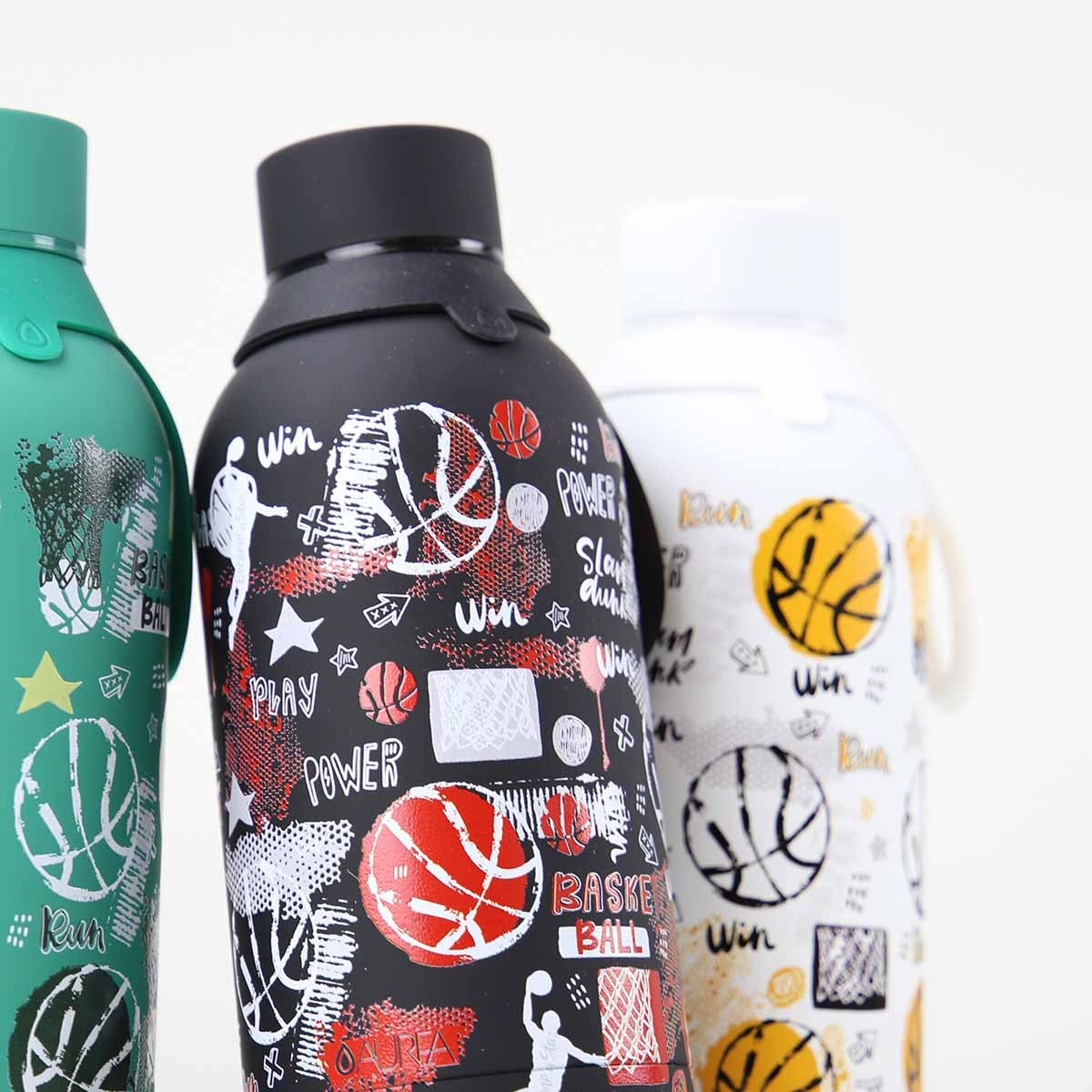 Botella 600ml +Altavoz - Basketball