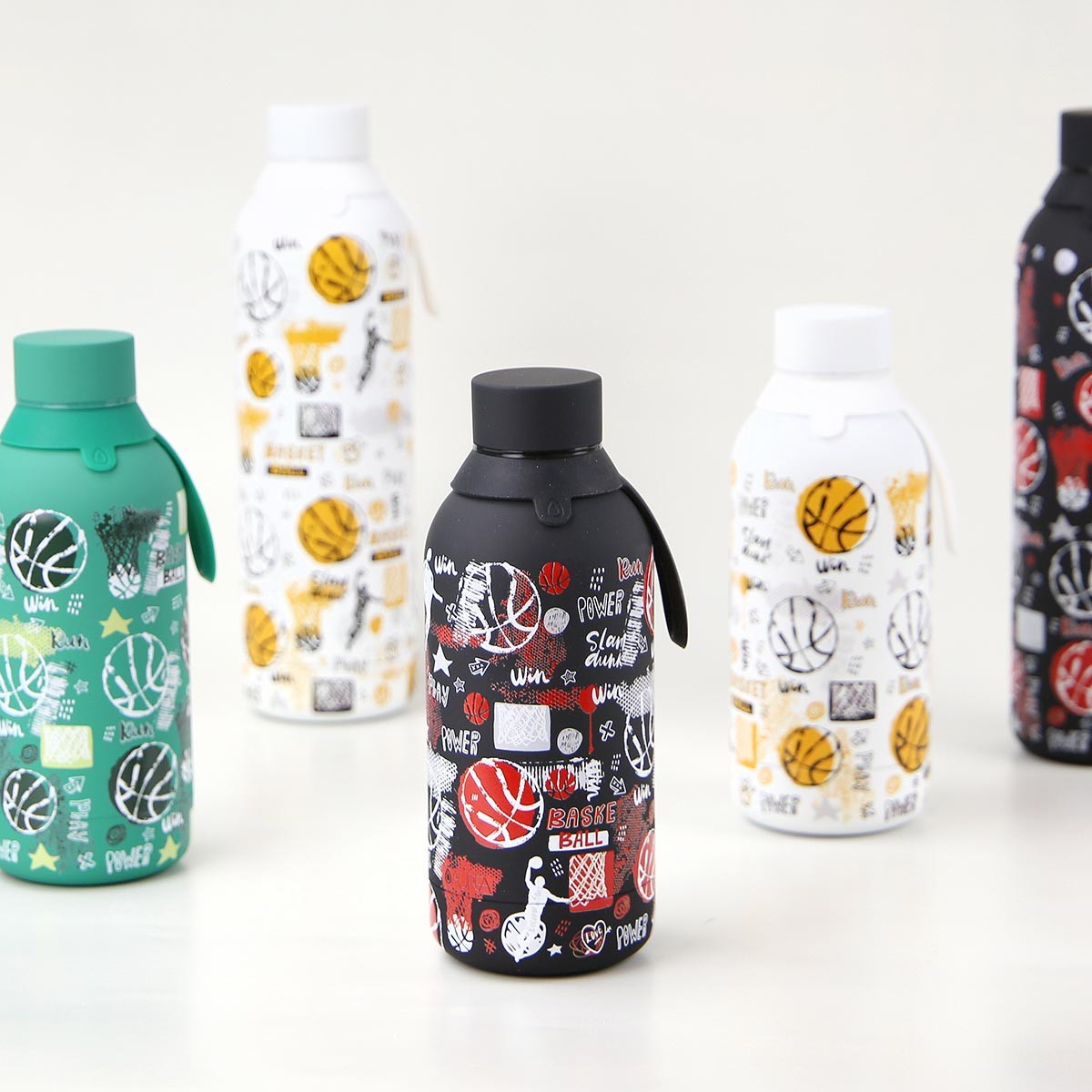 Botella 600ml +Altavoz - Basketball