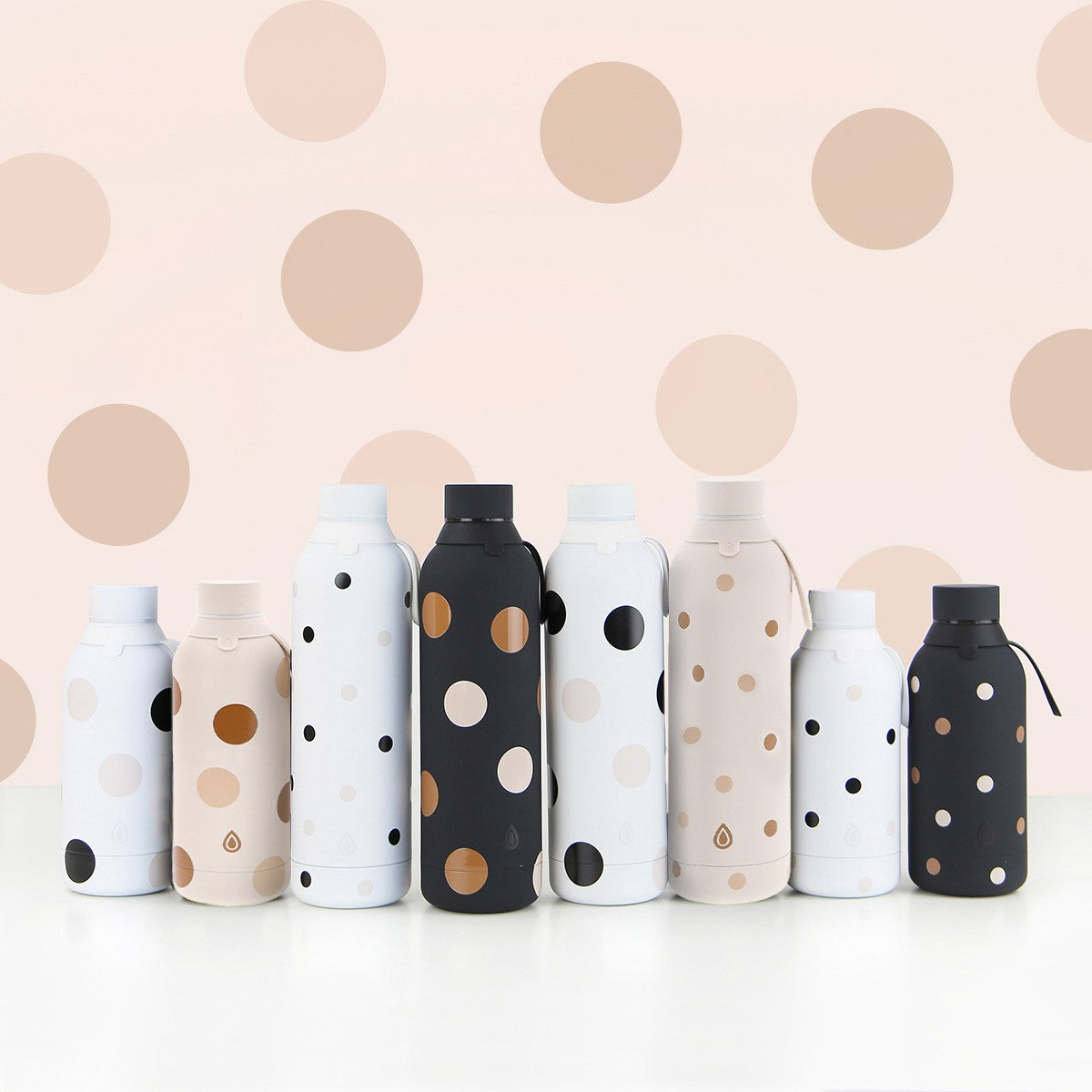 Botella de acero acero inoxidable - Dots