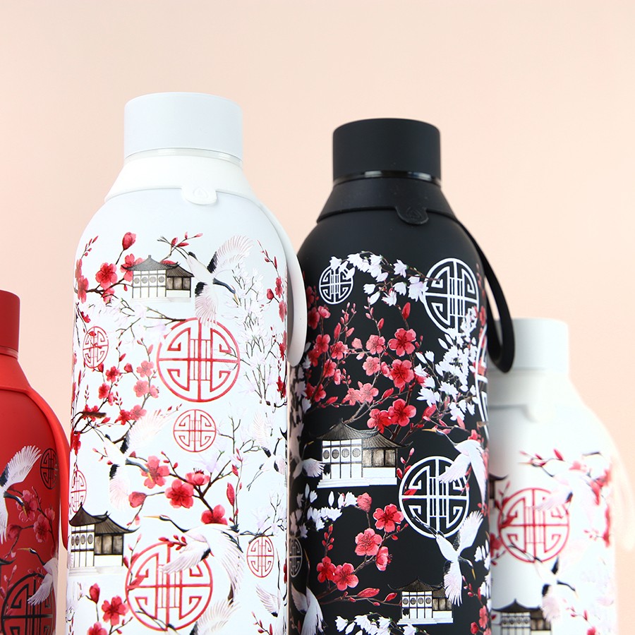 Botella de acero inoxidable - Japan Vibes