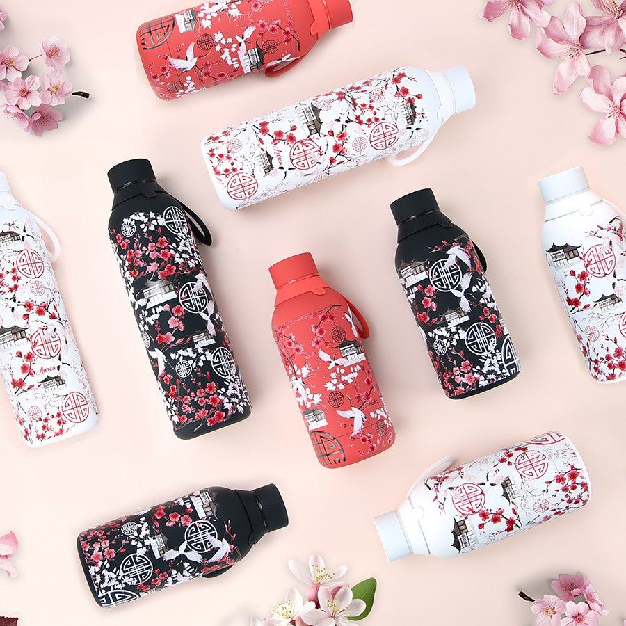 Botella de acero inoxidable - Japan Vibes
