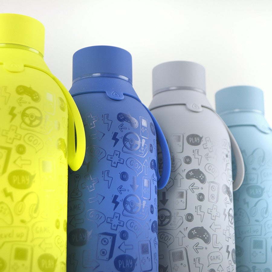 Botella de acero inoxidable - Play The Game