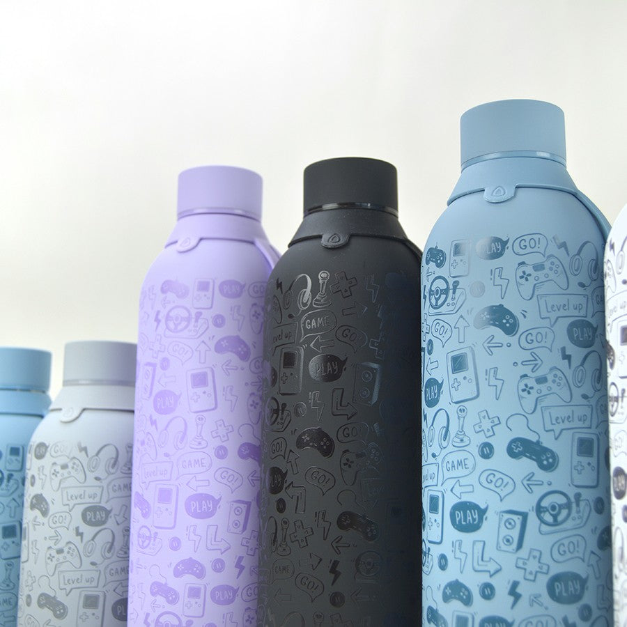 Botella de acero inoxidable - Play The Game