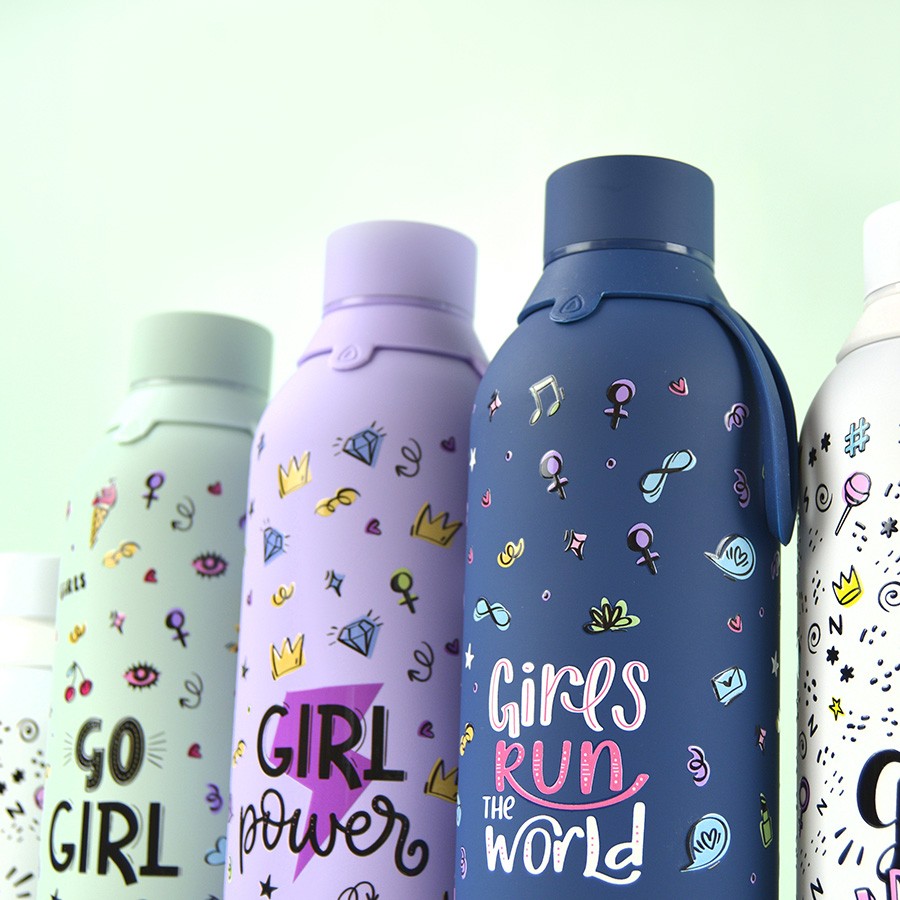 Botella de acero inoxidable - Go Girl