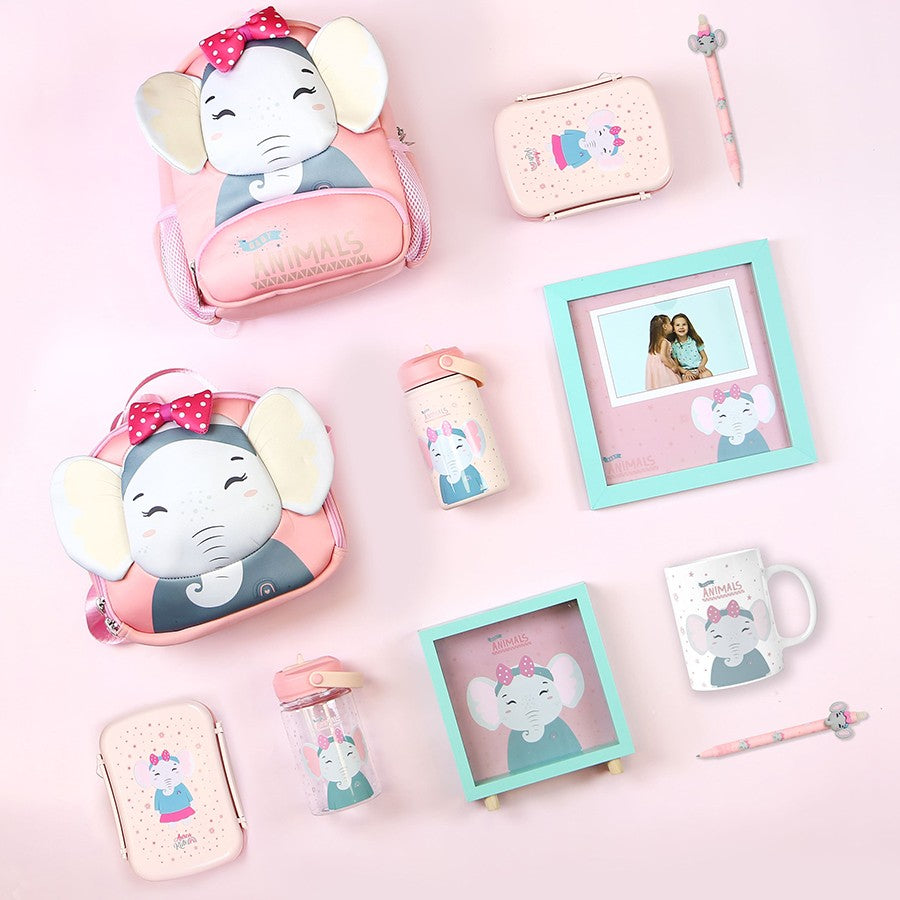 Taza Infantil Plástico 330ml - 3D Animals