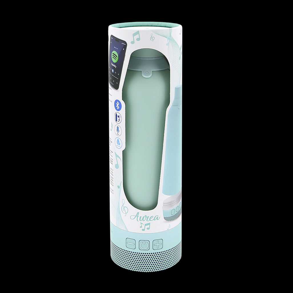 Botella 600ml +Altavoz - Mint Dahlia Fest