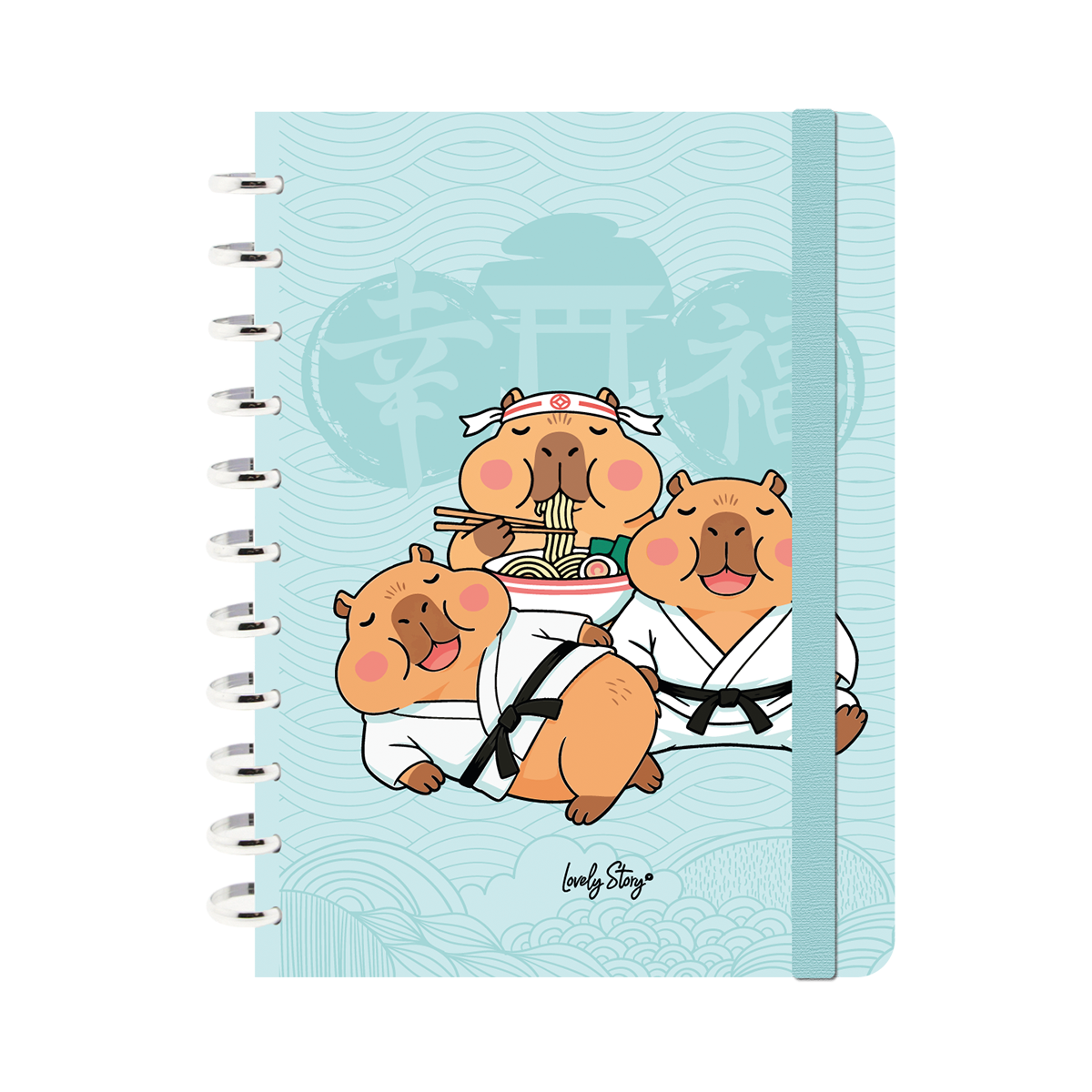Cuaderno Smartbook Con Sistema de Discos – Capibara Time | Lovely Story