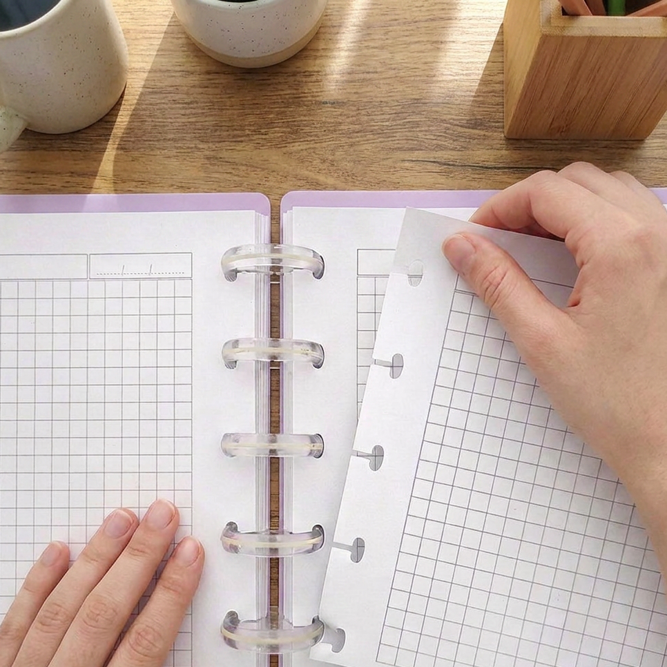 Cuaderno Smartbook Con Sistema de Discos – K-Pop | Lovely Story