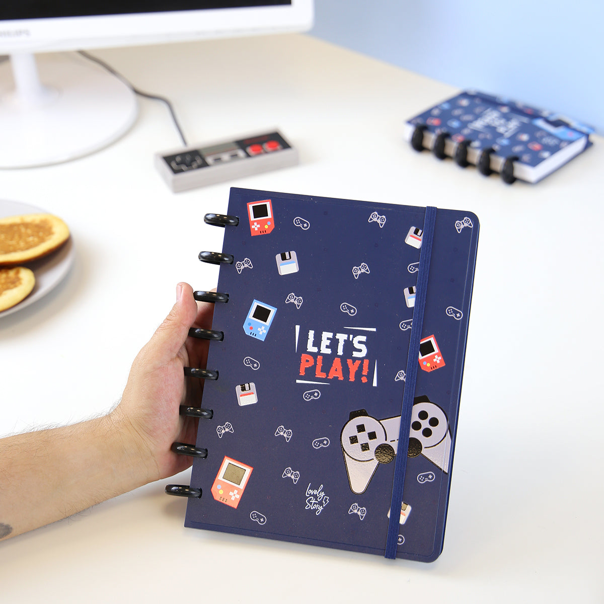 Smartbook A5 con sistema de discos - Play Mode