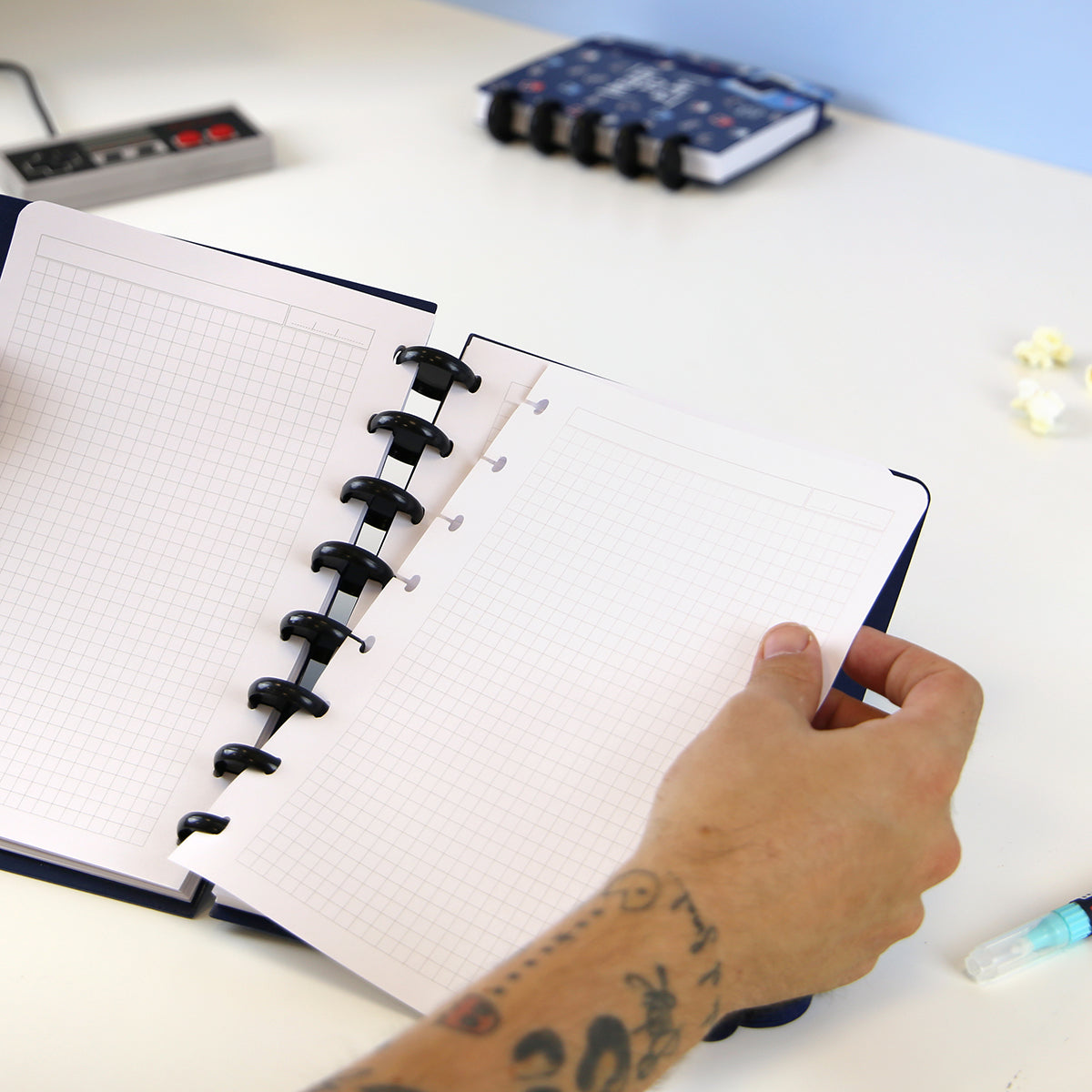 Smartbook A5 con sistema de discos - Play Mode