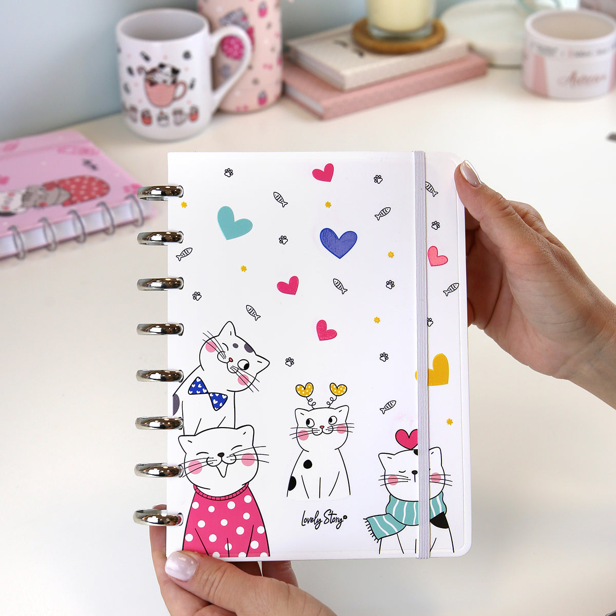 Smartbook A5 con sistema de discos - Kitty World