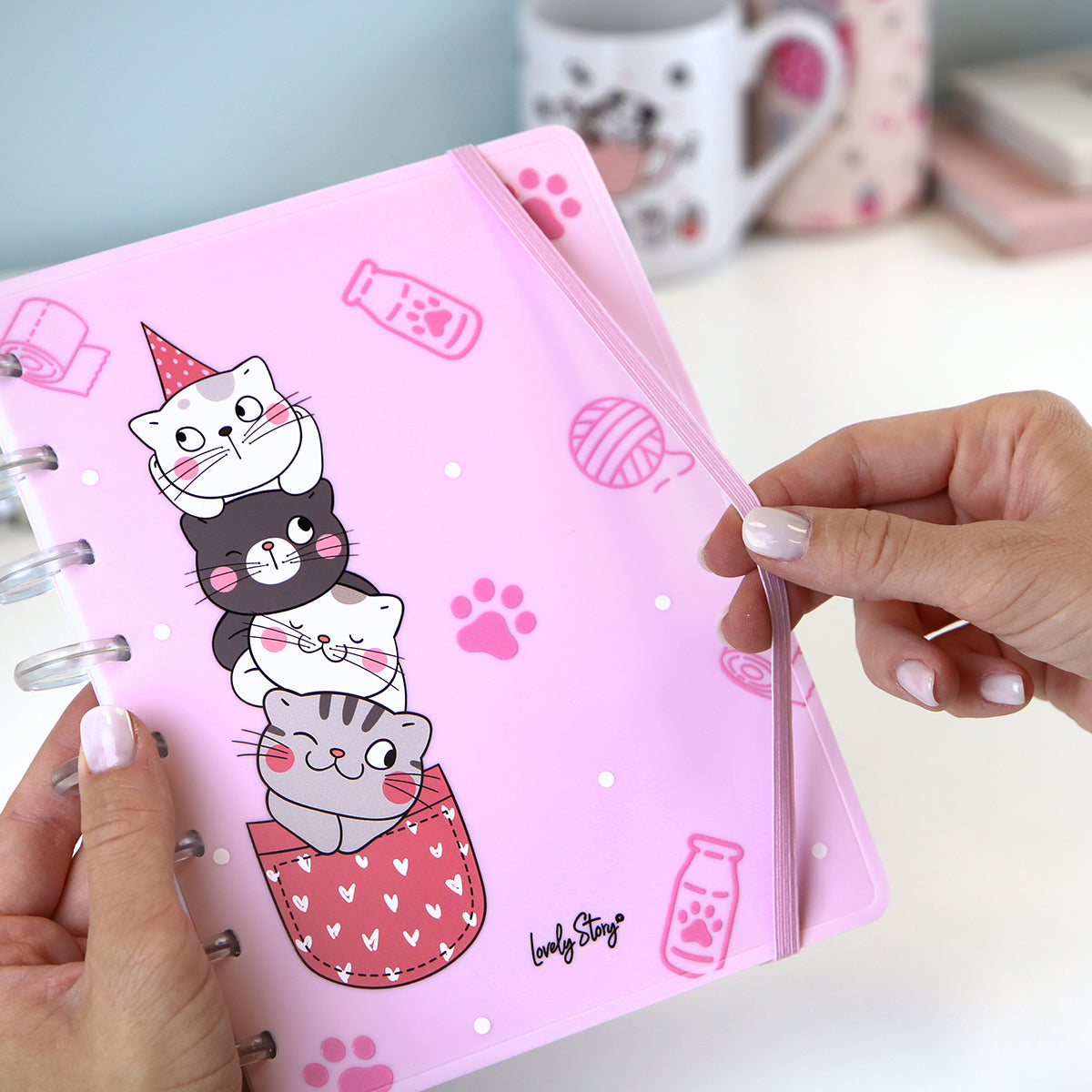 Smartbook A5 con sistema de discos - Kitty World