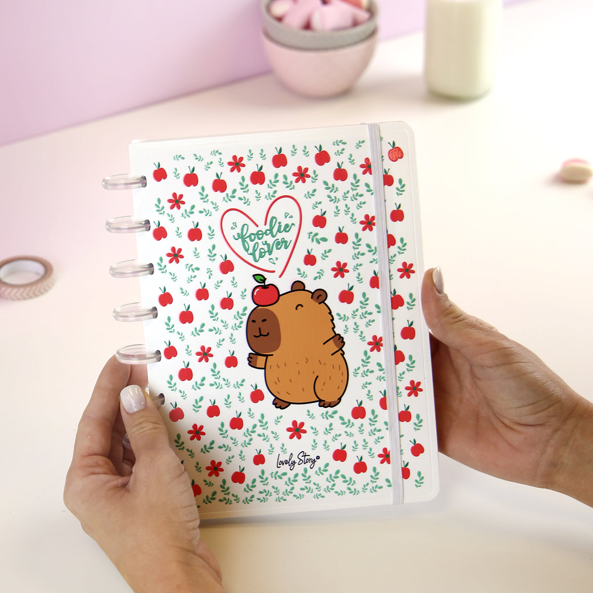 Smartbook A5 con sistema de discos - Capibara Foodie Lover